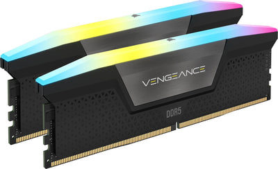 Corsair Memory DDR5 32GB 2X16GB PC6000 Vengeance RGB CMH32GX5M2B6000C38 — image 1
