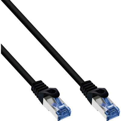 Inline Network Cable , CAT.6A, S/FTP, Pe Outdoor Black 40M — image 1