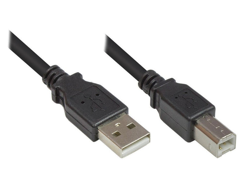 Good Connections Cable USB2.0A-B Black 0,5M