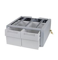 Ergotron Styleview SV43/44 Series Supplemental Double Tall - Componente Assembly (2 Drawers Módulo)