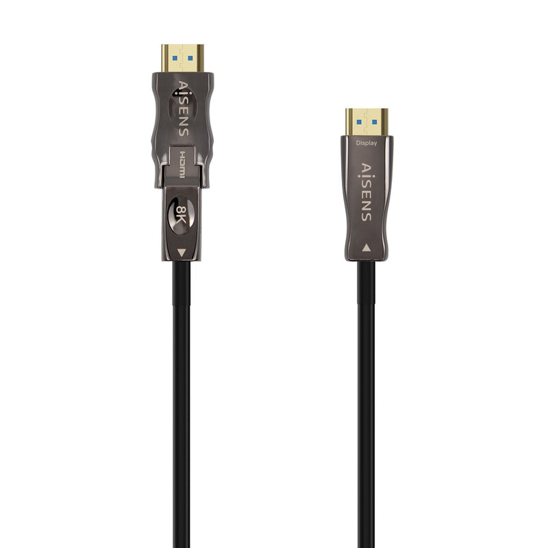 Aisens HDMI Cable V2.1 Aoc Desmontable Ultra High Speed / Hec 8K@60HZ 4K@120HZ 4:4:4 48Gbps - a/M-d/a/M - 15M
