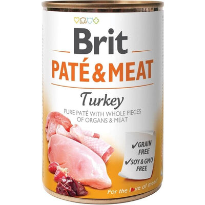 Brit Comida Húmeda Perros Paté & Meat With Pavo 400G — image 1