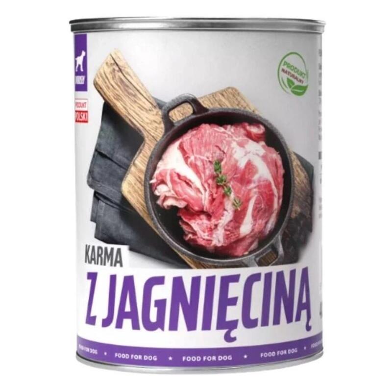 Comida Húmeda Perros Tuf Lamb Food 800G