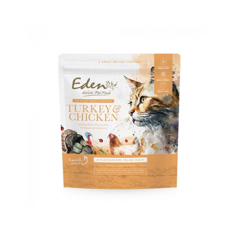 Comida Seca Gatos Eden Pavo And Pollo 1,5KG