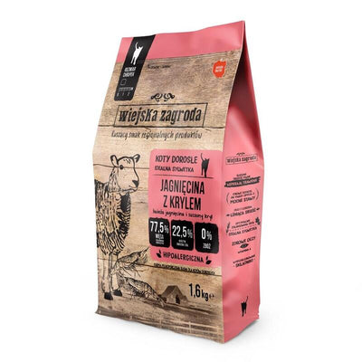 Wiejska Zagroda Comida Seca Gatos Lamb With Krill 400G — image 1