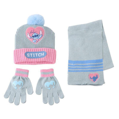 Set Gorro Gloves Braga Cuello Stitch Disney — image 1