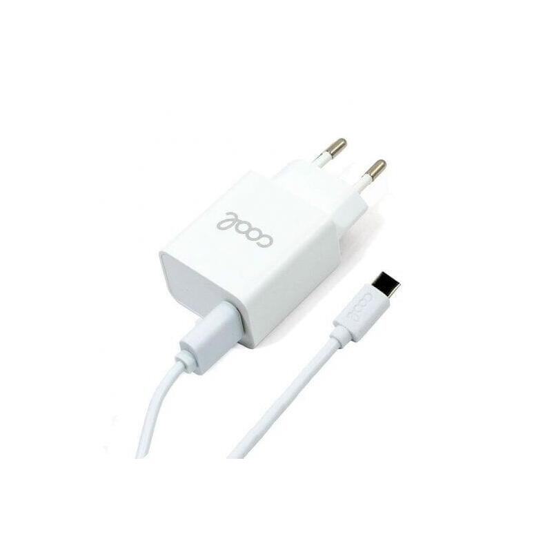 Cool Charger Network Universal USB Type-c 3A With Charging Fast White