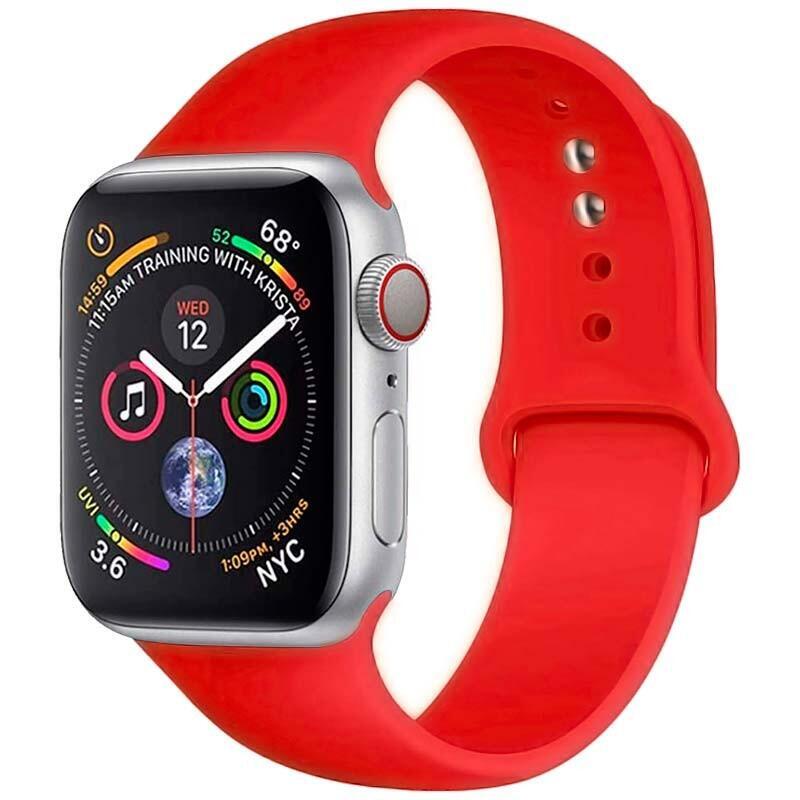 Apple Strap Silicone Watch 42/44/45/49MM Red