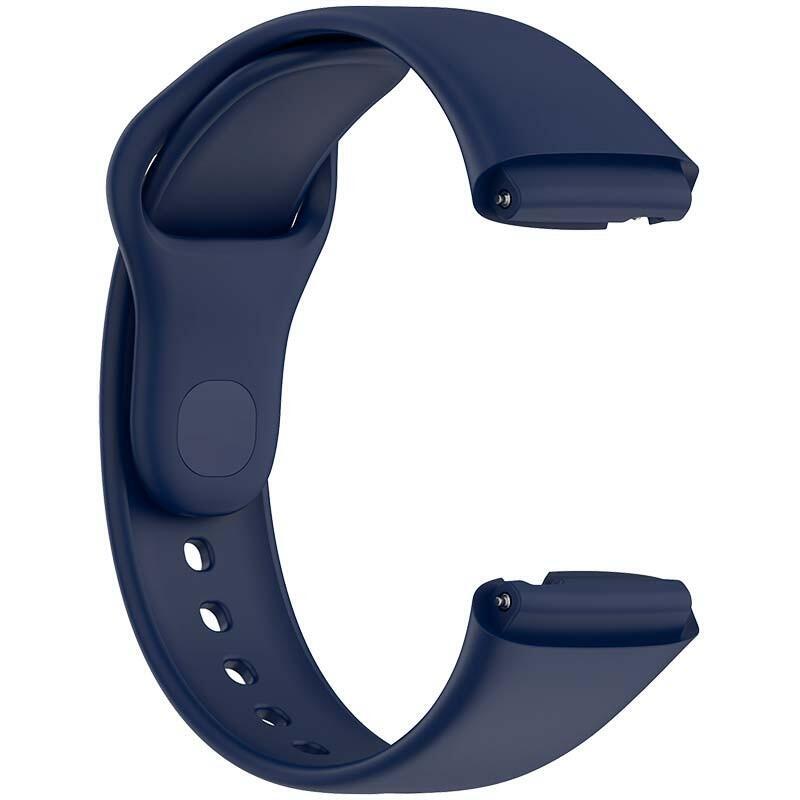 Strap Silicone Xiaomi Redmi Watch 3 Active Blue Oscuro