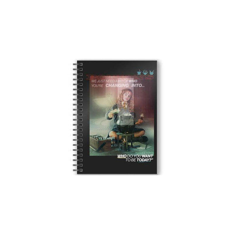 Notebook A5 3D Hermione Harry Potter