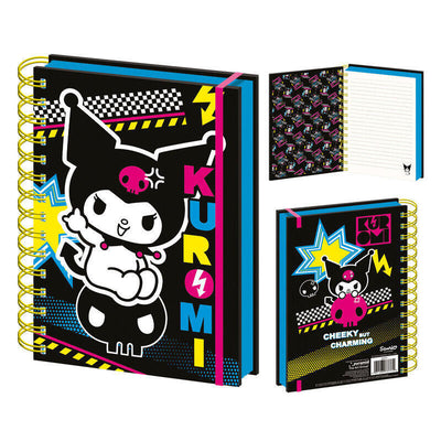 Notebook A5 Punk Vibes Kuromi Hello Kitty — image 1