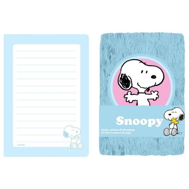 Notebook Plush Toy A5 Snoopy