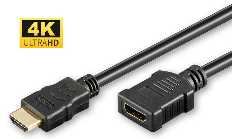Microconnect HDM191905FV2.0 HDMI Cable 0,5M HDMI Type a Standard Black