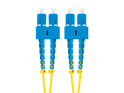 Lanberg Cable Fibre Optic 5M Mono Sc/Upc-sc/Upc Duplex G657A1 Lszh Yellow — image 1