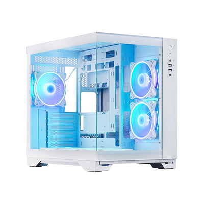 Chieftec PC Case GM-30W-TG-OP Bucket White — image 1