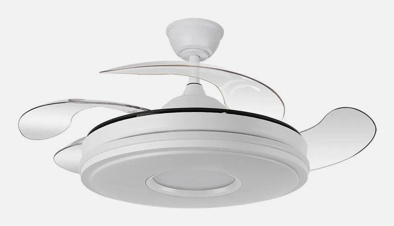 Fan Abrila Dani Ceiling 1060MM Remote Control 6 Velocidades Motor DC Light LED Integrada 3 Colours Aspas Trans