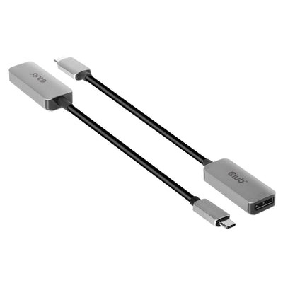 CLUB3D CAC-1567 Adapter USB Cable Type C DisplayPort Black Silver — image 1