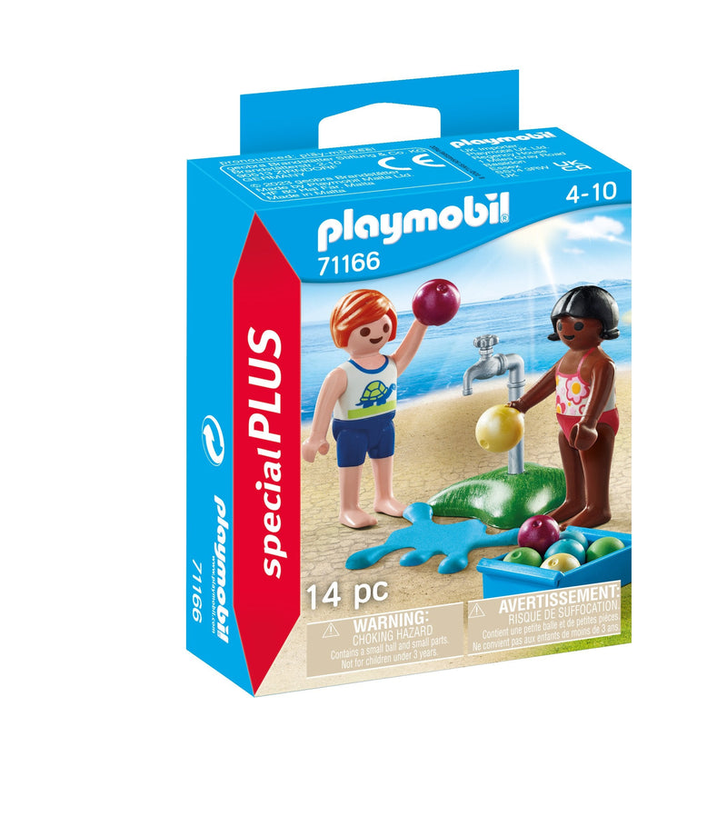 Playmobil 71166 Special Plus Children With Balloons Water And Otros Accesorios