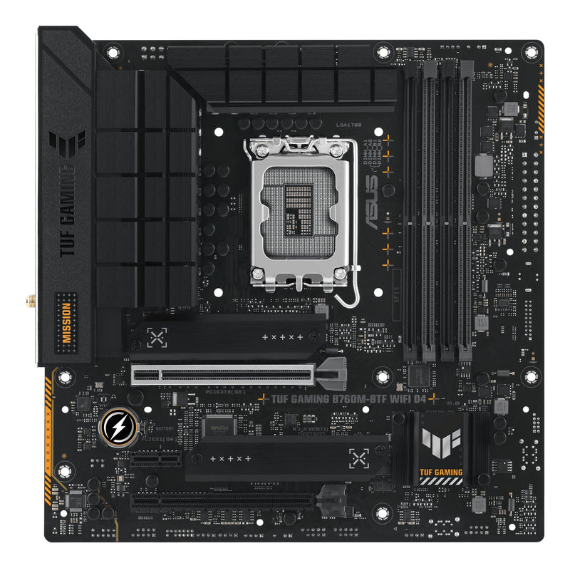 ASUS Motherboard Tuf Gaming B760M-BTF Wi-Fi D4 INTEL,1700,DDR4,MATX