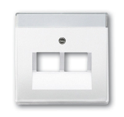 Busch Jaeger Bj 1803-02-84 Cover F.uae-conexión- Sockets 2F White Estudio — image 1