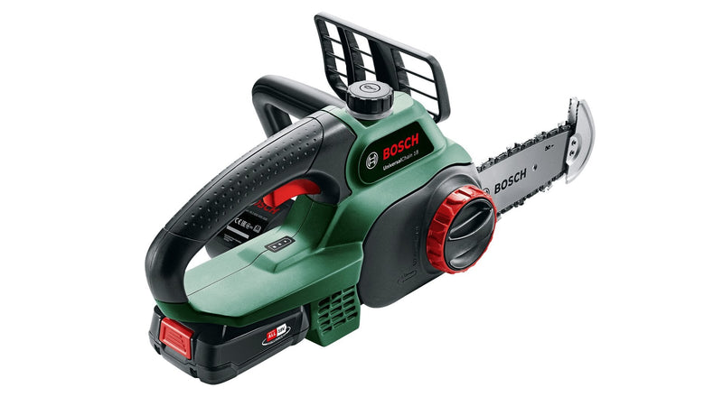 Bosch Motosierra Wireless Universalchain 18, 18VOLT, Green / Black Battery Iones Litio 2,5AH