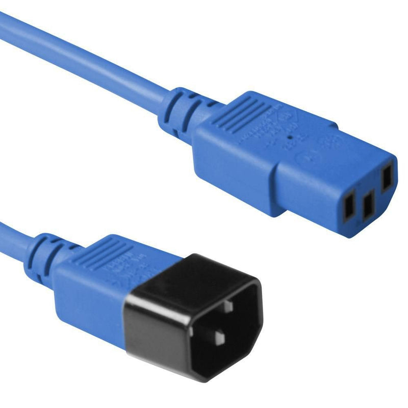 Microconnect PE1413B18 Cable Power Blue 1,8M C13 Acoplador