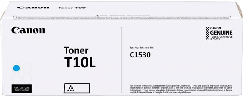 Canon Toner T10L For I-sensys Xc 1500/1530/1533 /1538 / Ir C 1500/1530/1533/1538 / Imagerunner C1500 Cyan 4804