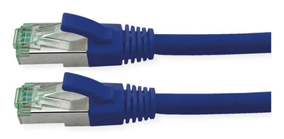 Roline Rm Network Cable CAT.6A S FTP (pimf), Blue 0,3M — image 1
