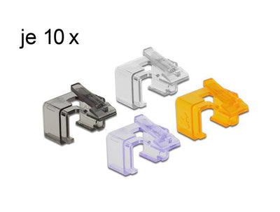 Delock Clip Repair RJ45 40 Pieces Set 2 - 86422 — image 1