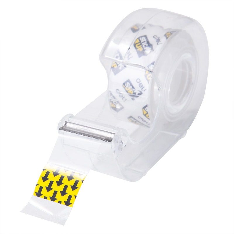 Deli Tape Adhesiva Transparent 18MMX7,62M