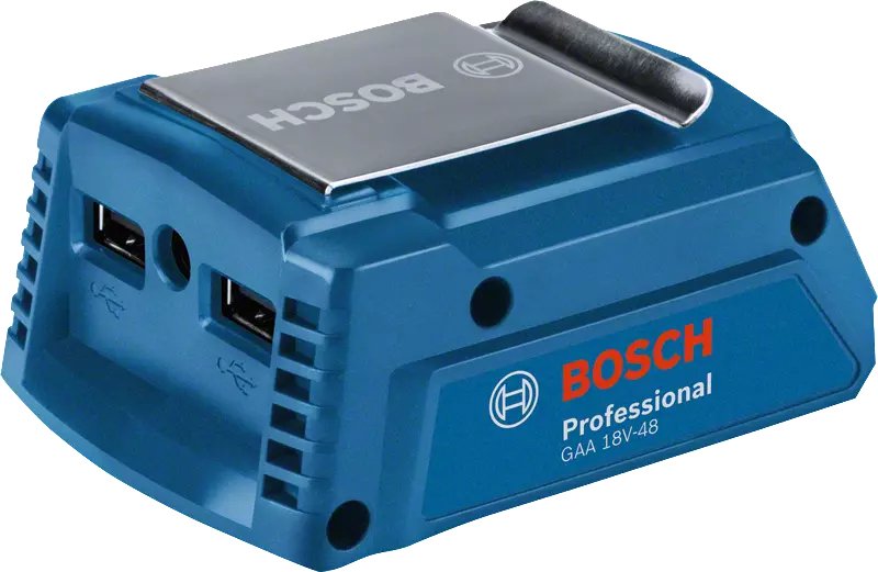 Bosch Adapter Charging USB Professional Gaa 18V-48 Blue Battery And Charger No Incluidos!