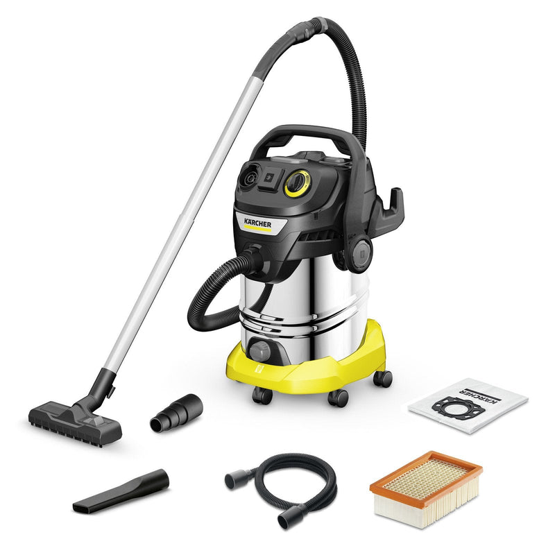 Aspiradora Karcher Ag Kwd 6 P S V-30/8/22/T 30 L Drum Seca And Húmeda 1300W Without Bag