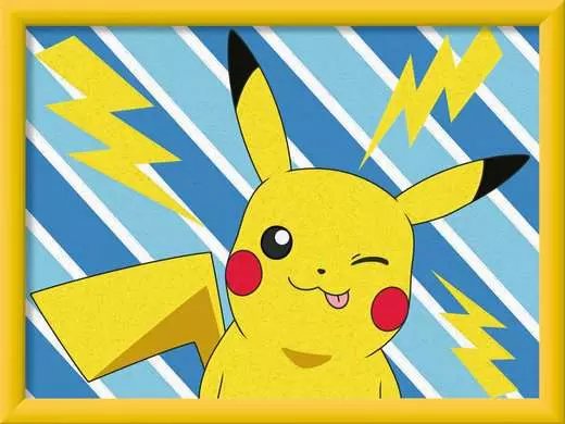 Ravensburger Creart - Pikachu Descarado, Pintura 25557