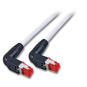 Efb RJ45 Network Cable CAT.6A S FTP Lszh Draka UC900 TM21 2X90 Grey 0,5M — image 1