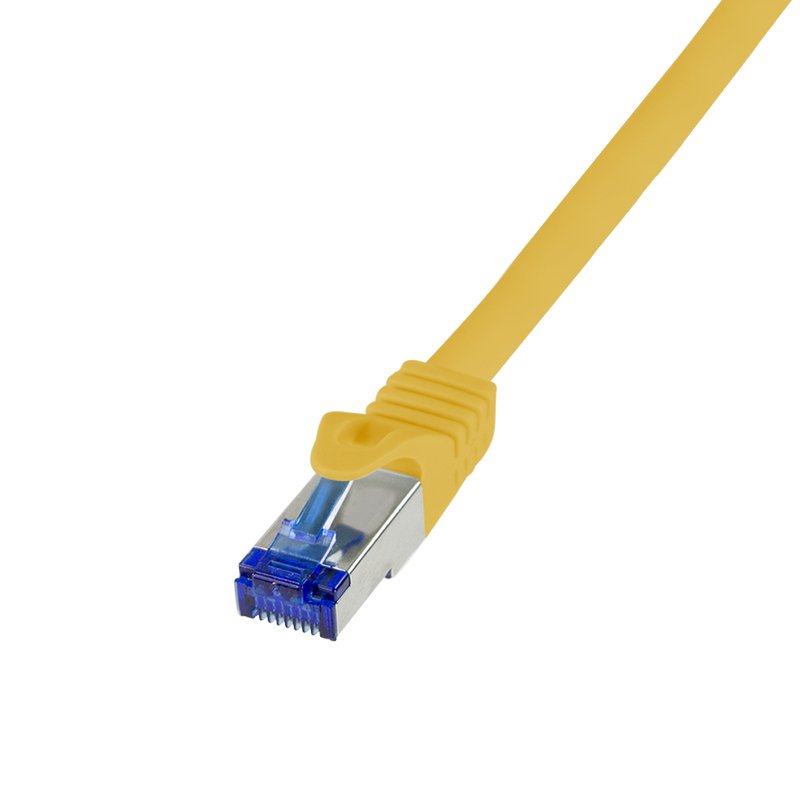 Logilink Network Cable Ultraflex, CAT.6A, S FTP, Yellow 7,5M