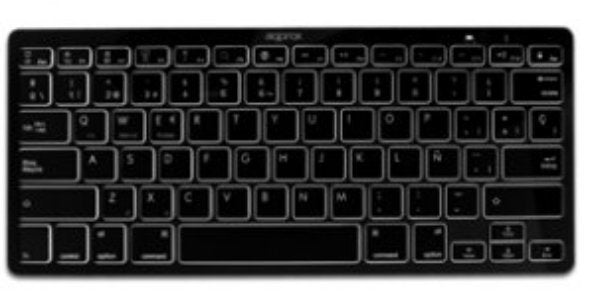 Approx Keyboard Bluetooth Universal BT3.0 Black APPKBBT02B