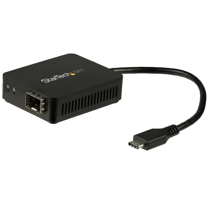 StarTech.com Adapter Converter USB 3.0 Usbc a Sfp Abierto Transceiver USB Type-c Adapter Network USB-C 1000BAS