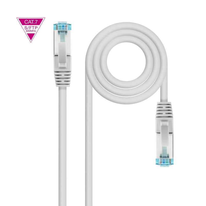 Nanocable Cable Network Latigui CAT.7 Lszh SFTP Pimf AWG26 1.5M - Grey