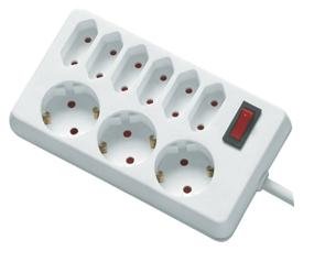 Rev Socket Line, 9-FOLD, 1,4M Base Múltiple — image 1