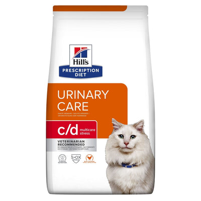 Hills Feline Vet Diet C/D Urinary Care Stress 8KG — image 1