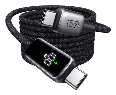 Iniu Cable Digital Display Leopard Usbc-usbc 100W — image 1