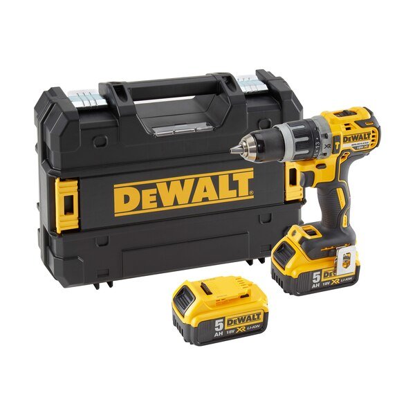 Dewalt Taladro Impacto Inalámbrico DCD709M2T-QW 18V Bl, 4AH DCD709M2T-QW
