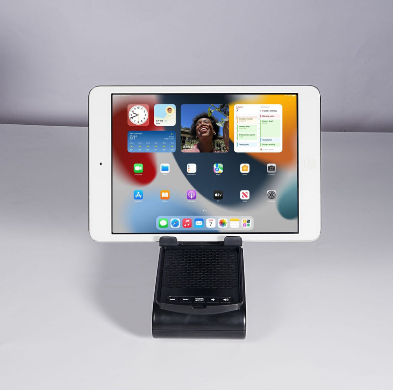 Multi-function Lazy Phone Holder With Bluetooth Audio