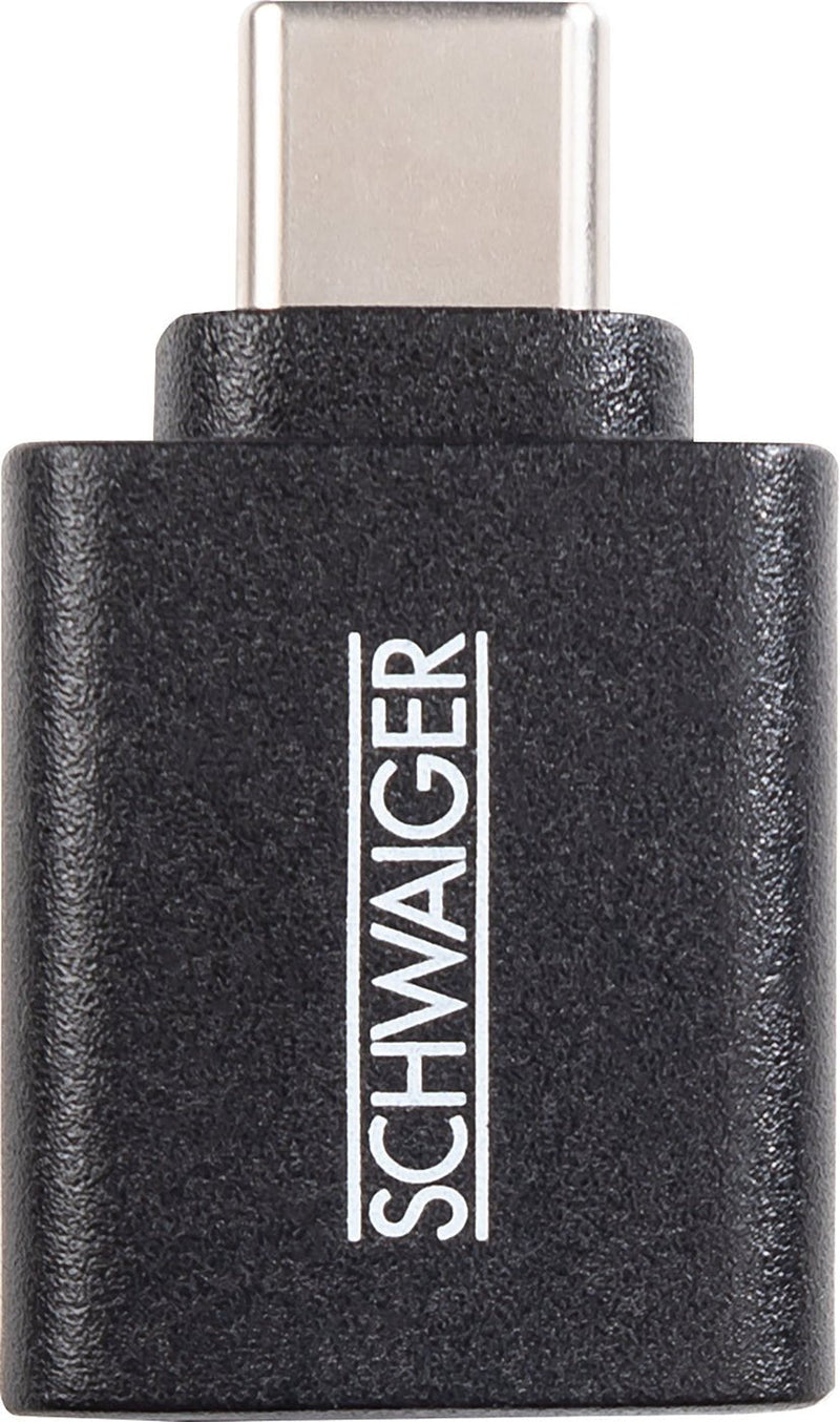 Schwaiger Usb-adapter USB3.1C a USB3.0A Black