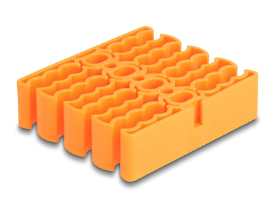 Delock 66255 Organiser Cables With 24 Entradas Cable Orange — image 1