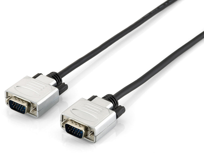 Equip Cable Svga M/M 3M Hq Carcasas Metalicas Black / Silver 118861