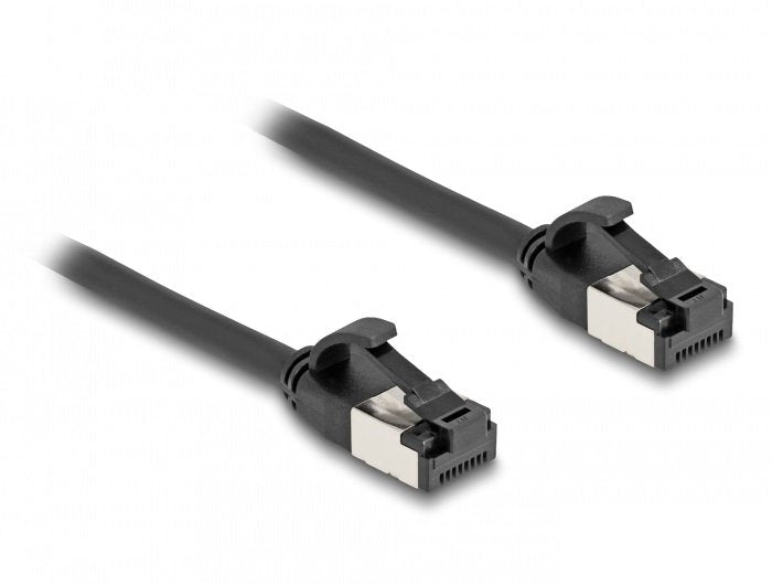 Delock RJ45 Cable Male a Male CAT.8.1 Flexibel 1M Black