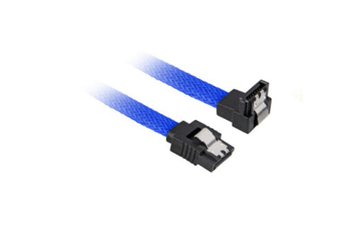 Sharkoon SATA 3 Cable SATA 0,6M SATA 7-PIN Black Blue — image 1