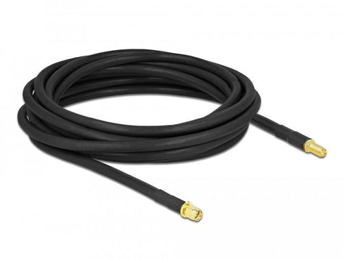 Delock Cable Antenna Sma Connector Male a Sma Connector Female Lmr CFD300 5M Low Loss — image 1