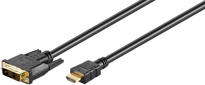 Goobay Cable DVI-d 18 + 1 HDMI a M/M 1M Black — image 1